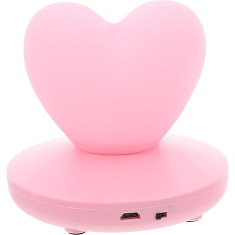 Veilleuse Tactile De Cœur Led Rechargeable Par Usb (1/5)