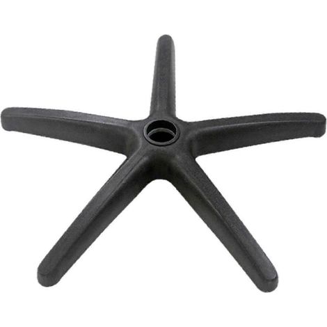 Base de remplacement robuste pour chaise de bureau, adaptée aux salons de coiffure et aux particuliers. (1/5)