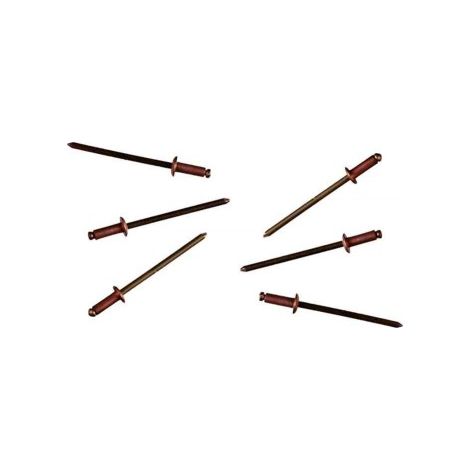 MASIDEF - BLISTER 50 RIVETTI CIECHI IN RAME 3,2X10,0