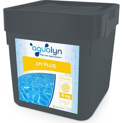 pH plus poudre 5 Kg Aqualyn Lot de 4
