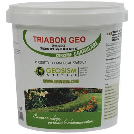 Triabon, concime NPK(Mg,S) 16-8-12+(4,22) + microelementi (1 kg)