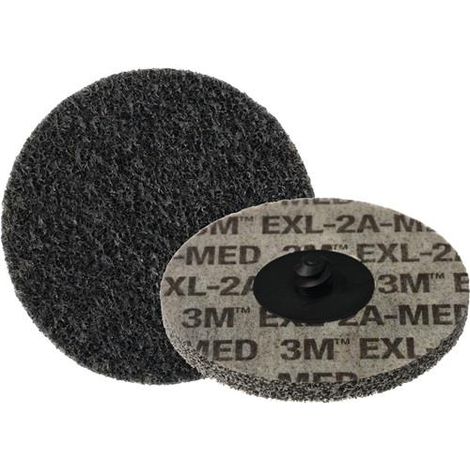 3M Vlieskompaktscheibe Scotch Brite™ XL-DR D.50,8mm fine grau 22100min-¹ 3M