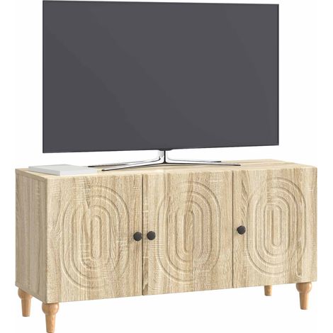 Maison Exclusive - TV-Schränk Sonoma-Eiche 99 x 34,5 x 50 cm Holz