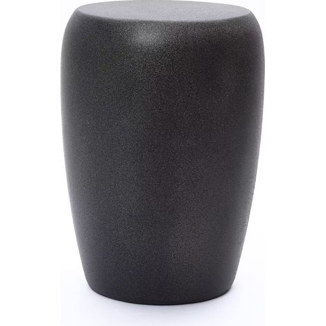 Beistelltisch Modern, schwarz matt, MGO-Platte, Ø35.3 x H50 cm (1/5)