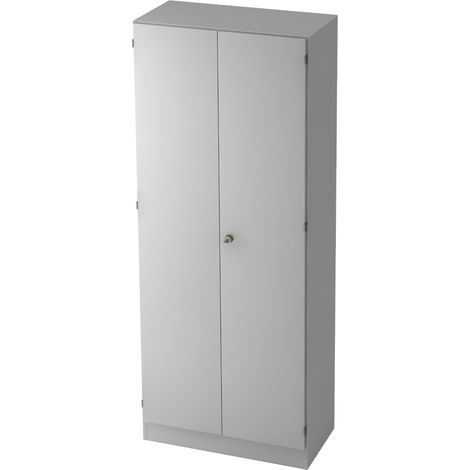 bümö office Aktenschrank - 5 Ordnerhöhen Grau