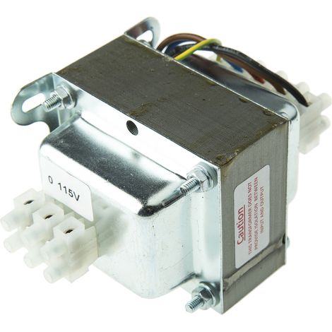 Autotransformateur Châssis fermé RS PRO, primaire 220 V ac, 230 V ac, 240 V ac, secondaire 115V c.a., 100VA ( Prix pour 1 )