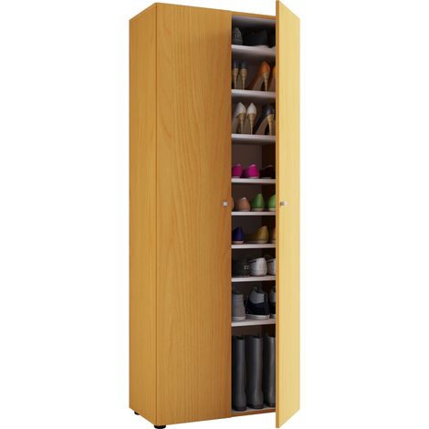 XXL Large Shoe Cabinet Vandol 9 70x178x40 - VCM
