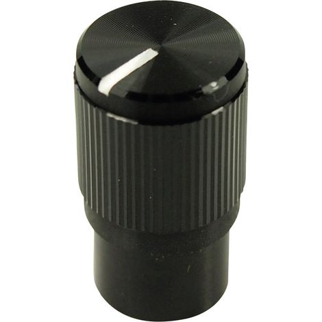Cliff FC7259 FC7259 Drehknopf  Schwarz (Ø x H) 10.7 mm x 19 mm 1 St.