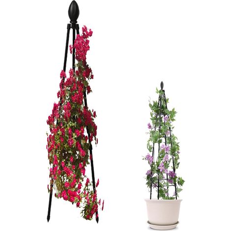 Treillis de Jardin pour grimpantes - Support de d'extérieur pour grimpantes (1/5)