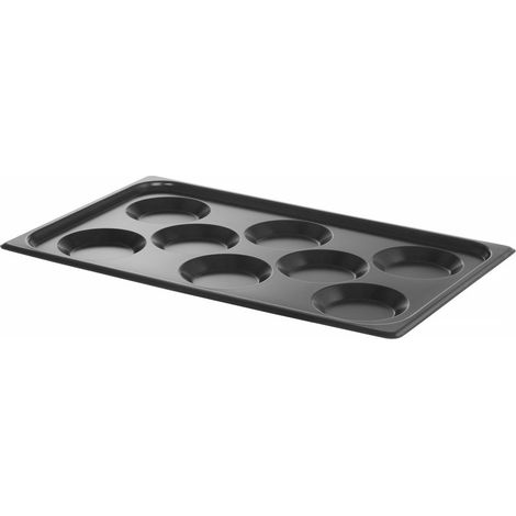 Eierplatte für 8 Spiegeleier, Omeletts, Pfannkuchen Convectomat Eggplate GN 1/1 Teflon (1/5)