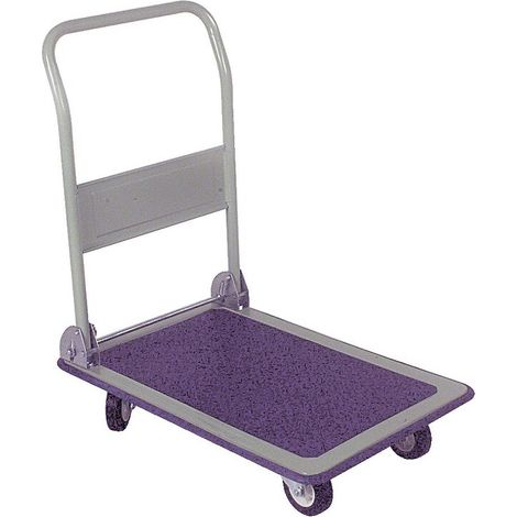 Chariot Roulservice bleu - charge 150 kg