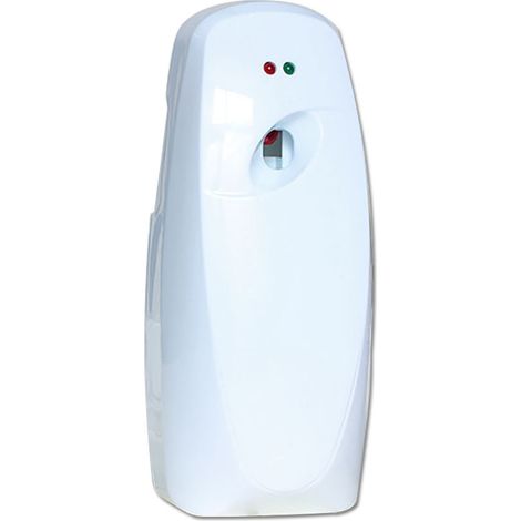 Distributeur Automatique de Spray Désodorisant,Aérosol Maison Intérieur Mural/Autoportant Désodorisant Réglable,Distributeur de Parfum en Spray pour Salle de Bain,Bureau,Hôtel,Blanc (1/5)