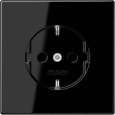 Jung Presa SCHUKO®, 16 A 250 V , duroplastico, Serie LS, nero LS 1520 SW (1/2)
