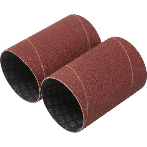 Draper Aluminium Oxide Sanding Sleeves, 75x115mm, Pack of 2