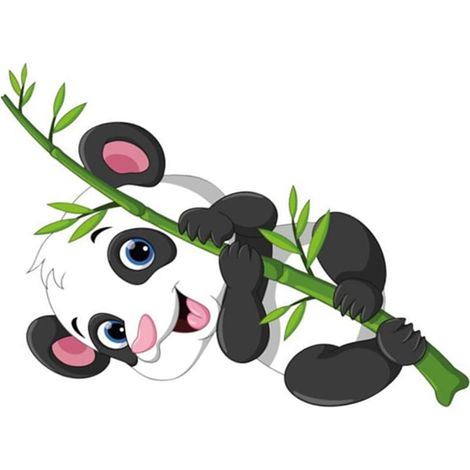 Stickers muraux en PVC motif panda BESPORTBLE pratiques et (1/5)