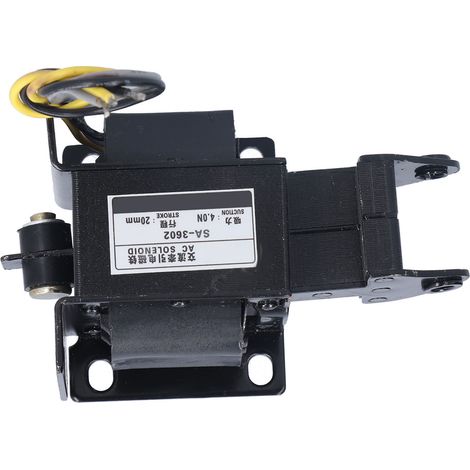 Électroaimant solénoïde BERM AC Traction Push Pull Aimant électrique AC220V SA‑3602 (1/5)