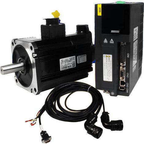 Servomotore AC, coppia elevata, supporto encoder ottico, senza kit freno (1/5)