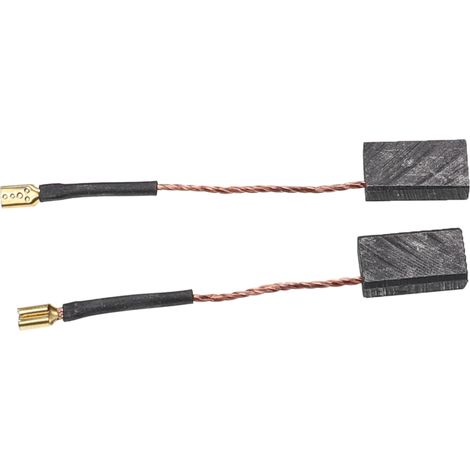 vhbw 2x Carbon Brush Motor Brush 5 x 10 x 16 mm compatible with Kress 1050 FME, 1050 FME-P, 530 FM, 800 FME power tool / router