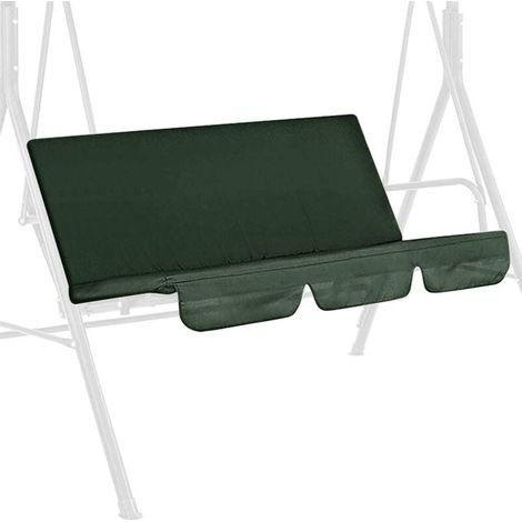 Housse De Remplacement Pour Balancelle De Jardin - Tissu Polyester Enduit 190T Imperméable Et Anti-Froissement - Convient Pour Balancelles À Cadre Classique - 1 Pièce (1/5)