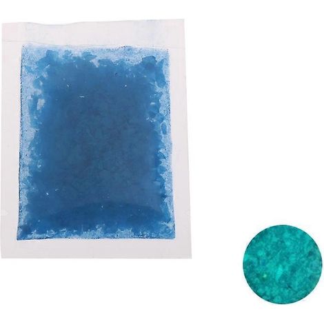 Sable phosphorescent pour aquarium, allée, jardin et décoration DIY - Sable nocturne lumineux pour terrasse et patio - Bleu/Rose (1/5)
