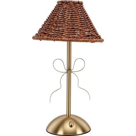 Charmante Lampe de Table avec Nœud Papillon, Commande Tactile (1/5)