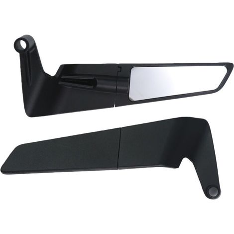 Rétroviseur de moto en alliage d'aluminium, universel pour motos de route, motos sportives, girouettes et véhicules électriques rétroviseur haute définition. (1/3)
