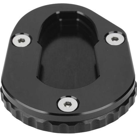 Béquille latérale moto élargisseur plaque d'appui antidérapante pour YAMAHA MT125 YZFR125 2014-2018 Noir (1/5)
