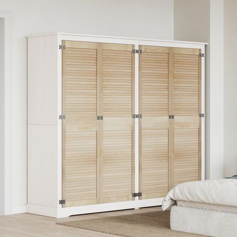Maison Exclusive - Schranktür 4 pcs Natur 170 x 2,1 x 49,5 cm Mas