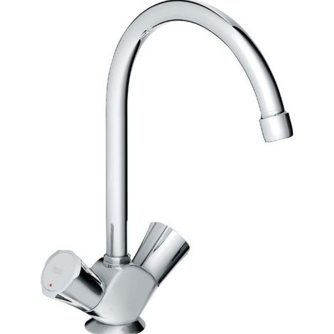 Grohe Mischbatterie Spültisch Chrom 360° Schwenkbereich