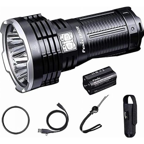 Fenix LR50R lampada portatile nera potente 12000 lumen (1/5)
