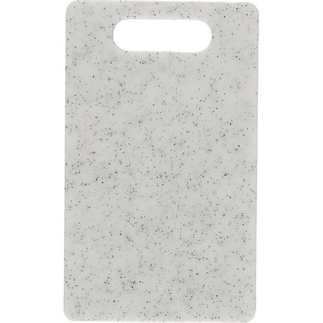 Planche à découper en plastique effet minéral 25x15 cm (1/2)