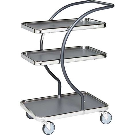 Kongamek Carrello della spesa e carrello di servizio con 3 (1/3)