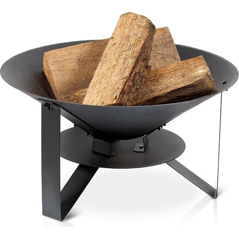 braciere per legna barbecook "modern 60" in ghisa, diametro 60 cm (1/5)