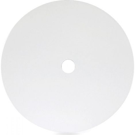 Disco Concavo Metálico Blanco Ø40Cm (Portalámparas No Incluido) [AM-CA501