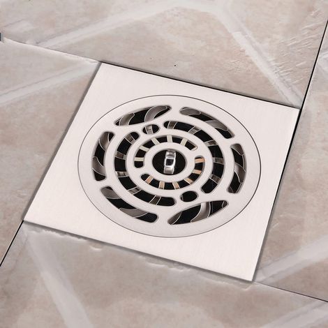 Filtro per pavimento – scarico a pavimento – bagno / garage / balcone / cucina – filtro per pavimento