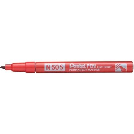 Pentel N50S evidenziatore 1 pz Tipo di punta Rosso (1/2)
