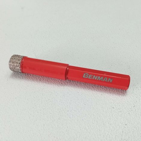 Benman punta 6mm punta diamantata per piastrelle taglio a secco