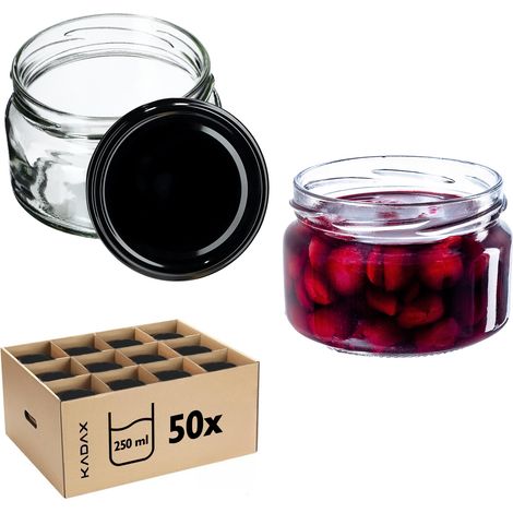 KADAX Glas Klara 250ml fi82 TO-250/1 Packung mit 50 Stück (1/5)