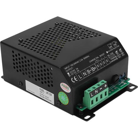 LBC1206 AC100–240V Dieselgenerator-Bleiakku-Ladegerät mit Überlade- und Kurzschlussschutz (1/5)
