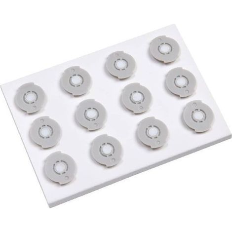 Elemento filtrante para depósito de agua (12 unidades), accesorio para aspiradoras robot, compatible con aspiradoras robot Xiaomi 1S T4/T5 S4 S5 S6 S50 S51 S55 (1/3)