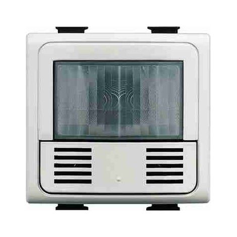 BTIAM5658 Green Switch: Sensore doppia tecnologia (PIR+US) e sensore di luminosità BUS-SCS da incasso a soffitto (per aree di lavoro)