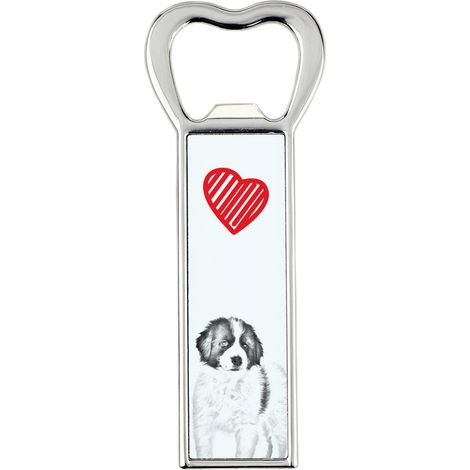 Tornjak, cane da montagna bosniaco-croato - un apribottiglie con un cane, un apri-frigo personalizzato, un regalo unico per uomo di Art-Dog (1/5)