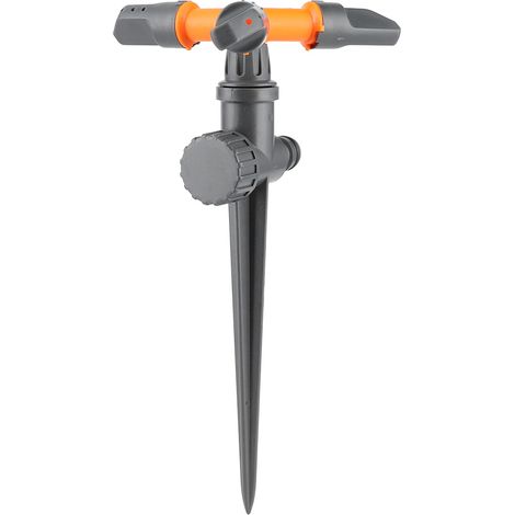 Arroseur de pelouse automatique rotatif à 360 degrés, système d'arrosage de jardin à trois bras réglables (1/5)