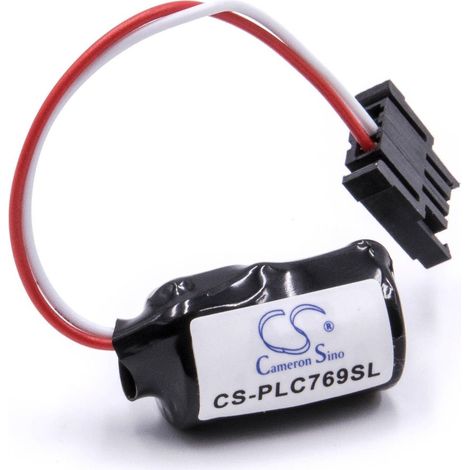 vhbw Batería compatible con Allen Bradley DL20 DataLiner, D-2/17, B-2/17, C-2/16, D-2/16, C-2/17 controlador de periférico (1000 mAh, 3 V, Li-MnO2) (1/2)