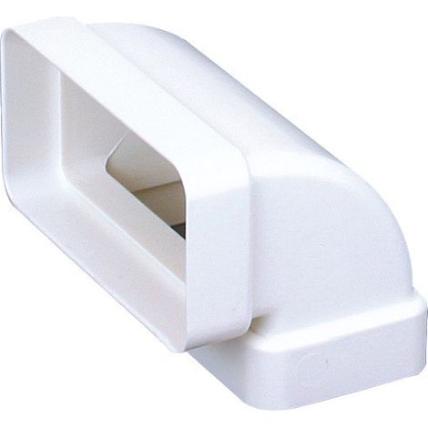 Cv 55 X 110 J Coude Vertical 90° Rectangulaire Section 55 X 110 Avec Joint ATLANTIC 460056 (1/3)