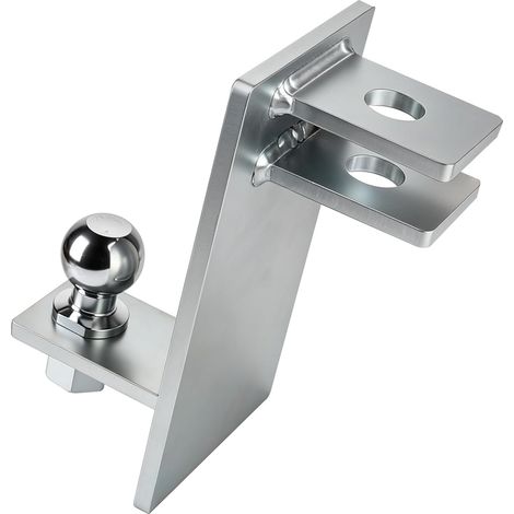 Bola de remolque combinada con perno de bola de 50 mm - Ayuda para maniobrar remolques con bola de remolque - Capacidad de carga de 3 T - Bola de remolque para remolques, automóviles, tractores y cami