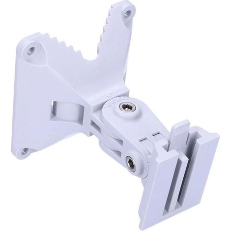 Wandmontageadapter - MikroTik - QuickMOUNT pro - Weiß - Punkt-zu-Punkt-Antennen - 140° Einstellung