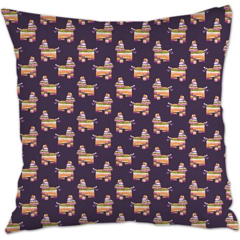 Housse de coussin 45x45 cm en polyester résistant au lavage pour mariage, anniversaire, naissance de bébé (1/5)