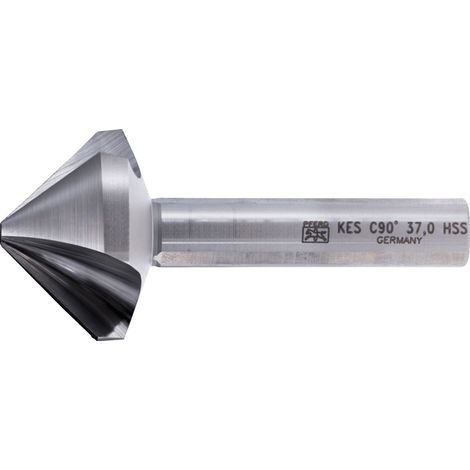 PFERD TOOLS HSS Kegel-und Entgratsenker 90° Ø 37 mm Schaft-Ø 12 mm DIN 335 C 3-Flächenschaft (1/5)