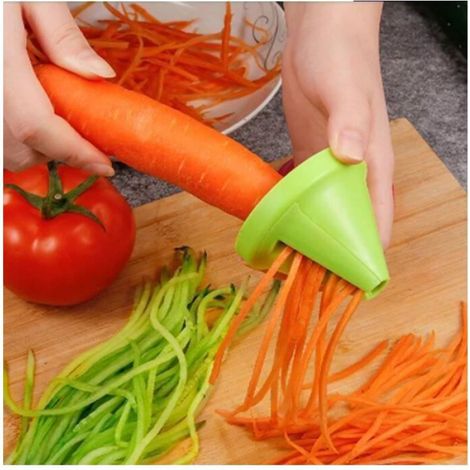 1 Broyeur légumes, éplucheur manuel spirale, râpe rotative multifonction, pour pommes de terre carottes radis